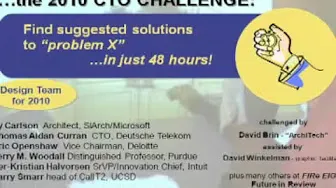 panel CTO Design Challenge: Scaling Alternative Energy: How Can It Be Done?